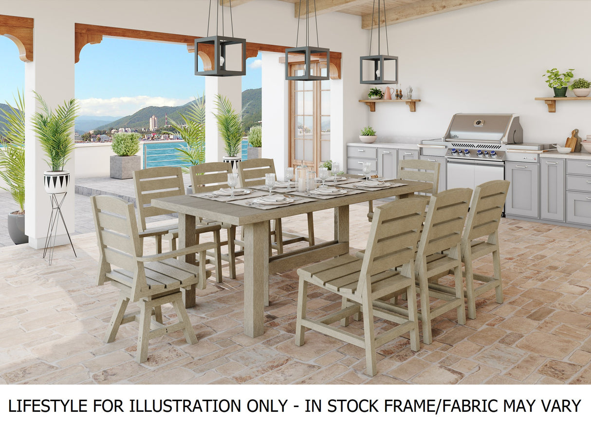 Beige & Chocolate Napa Resin Dining Collection