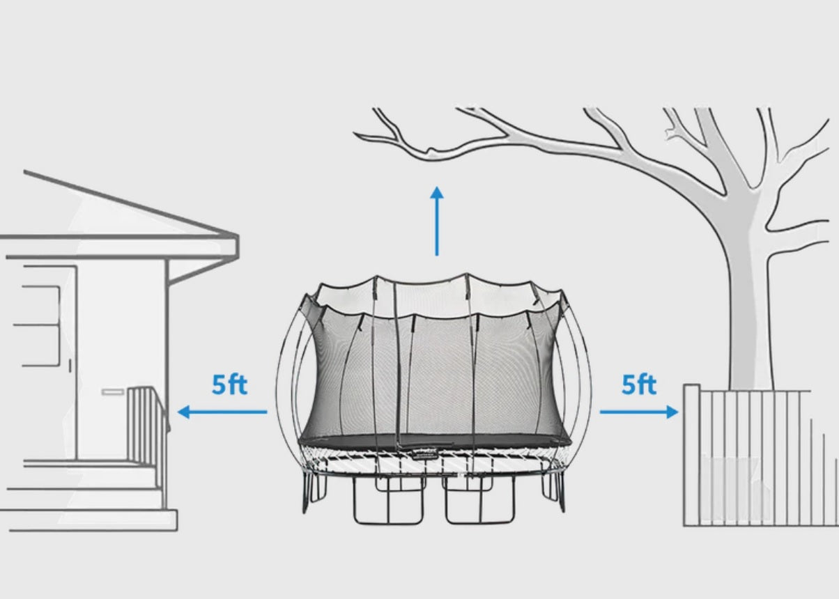 8' x 11' Medium Oval Springfree Trampoline Ultimate Bundle