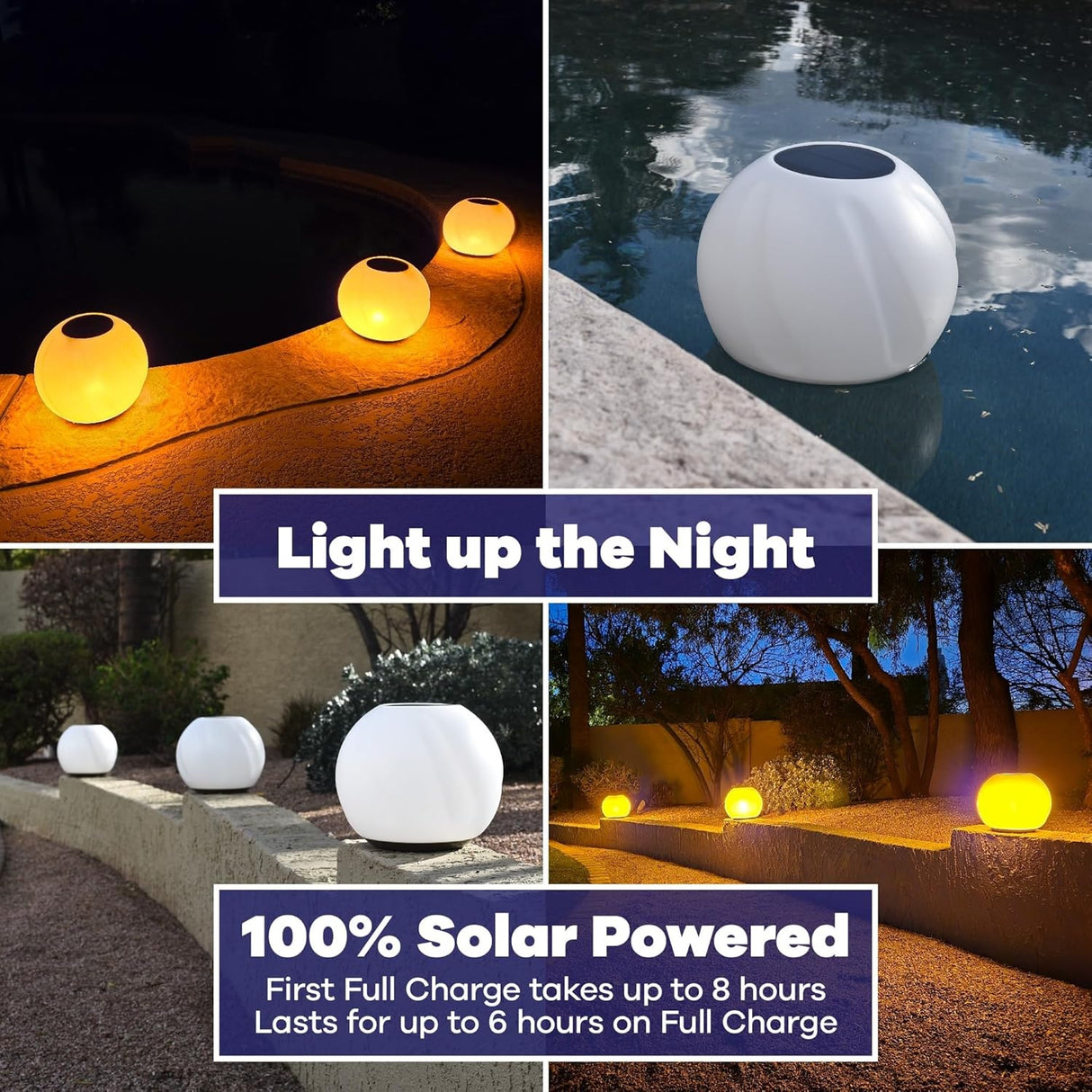 GAME SolarGLO Globe Lantern