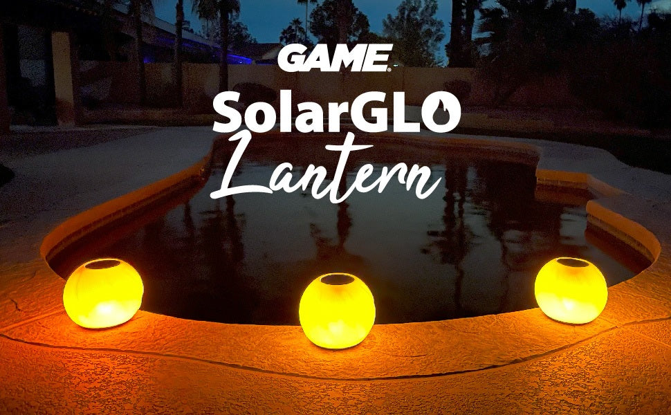 GAME SolarGLO Globe Lantern
