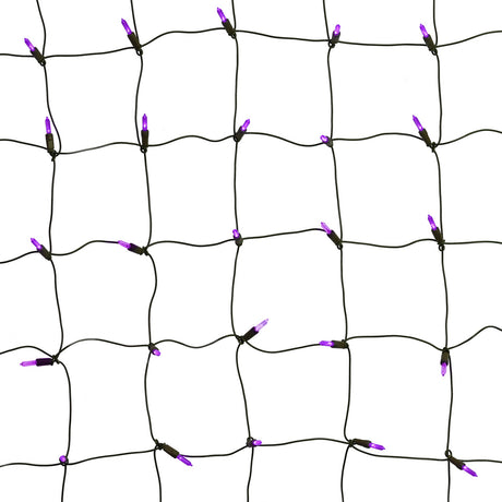 4' x 6' Net Light Set (Orange/Purple)