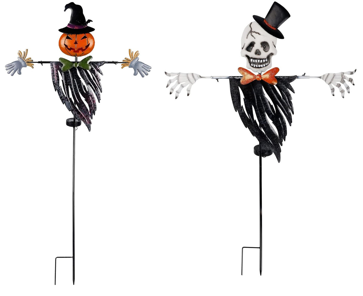 Solar LED Halloween Metal Stake Yard Decoration