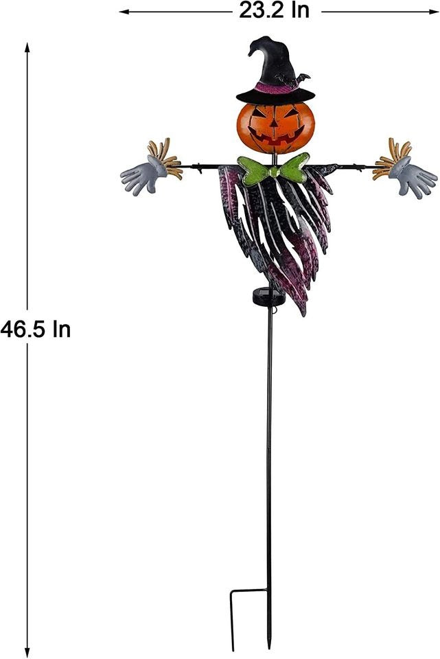Solar LED Halloween Metal Stake Yard Decoration