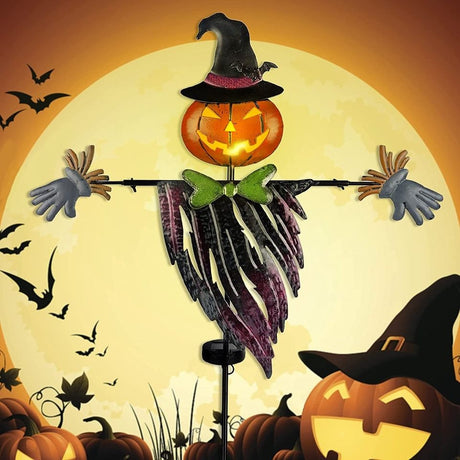 Solar LED Halloween Metal Stake Yard Decoration