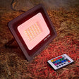 Floodlight that features 16 colors and 4 different light modes.