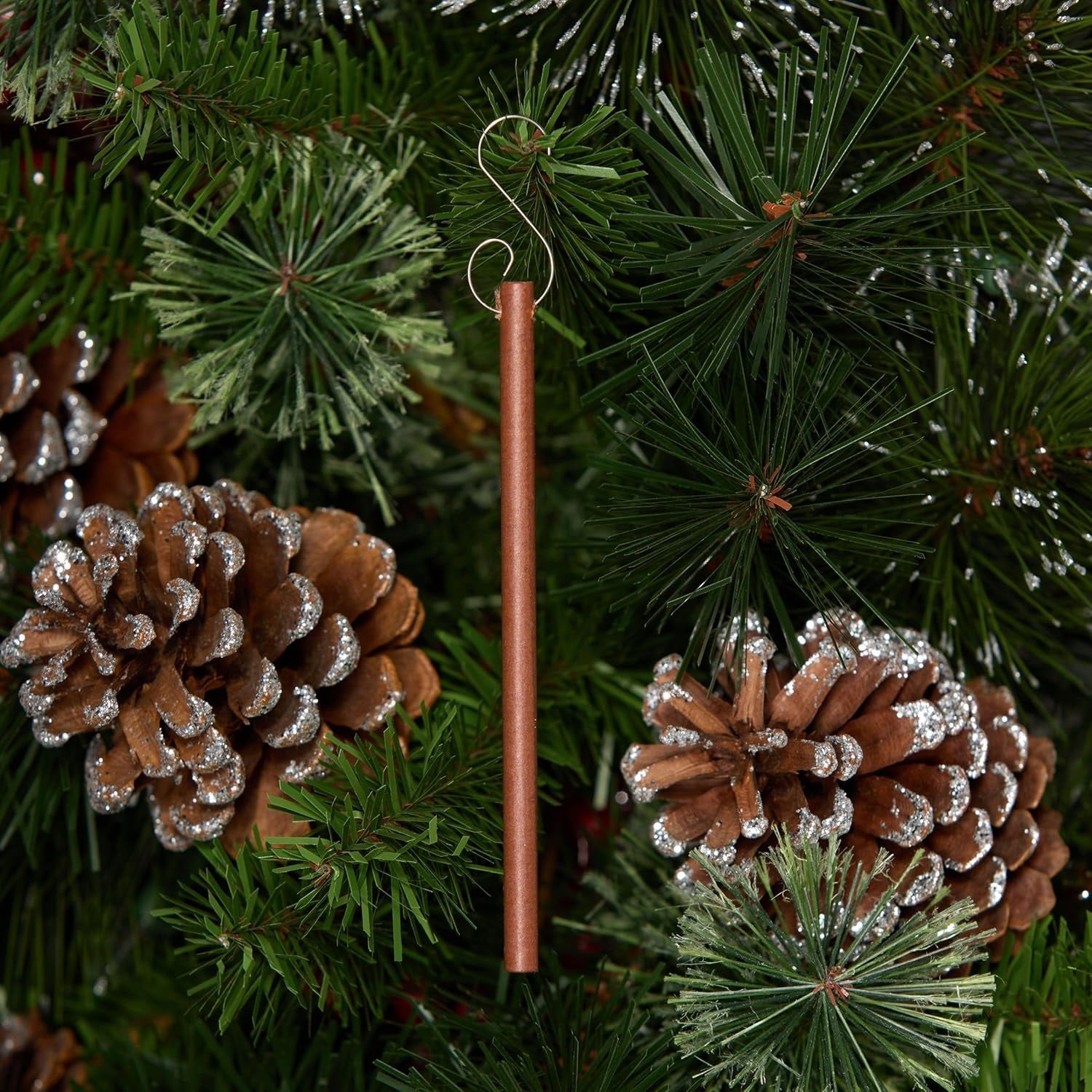 Fragrance-Infused Paper Sticks. Set of 6 scented ornaments that smell like Pumpkin and Cider.