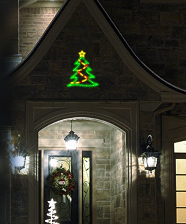 Hi-Vibrant LED Tree Christmas Decoration