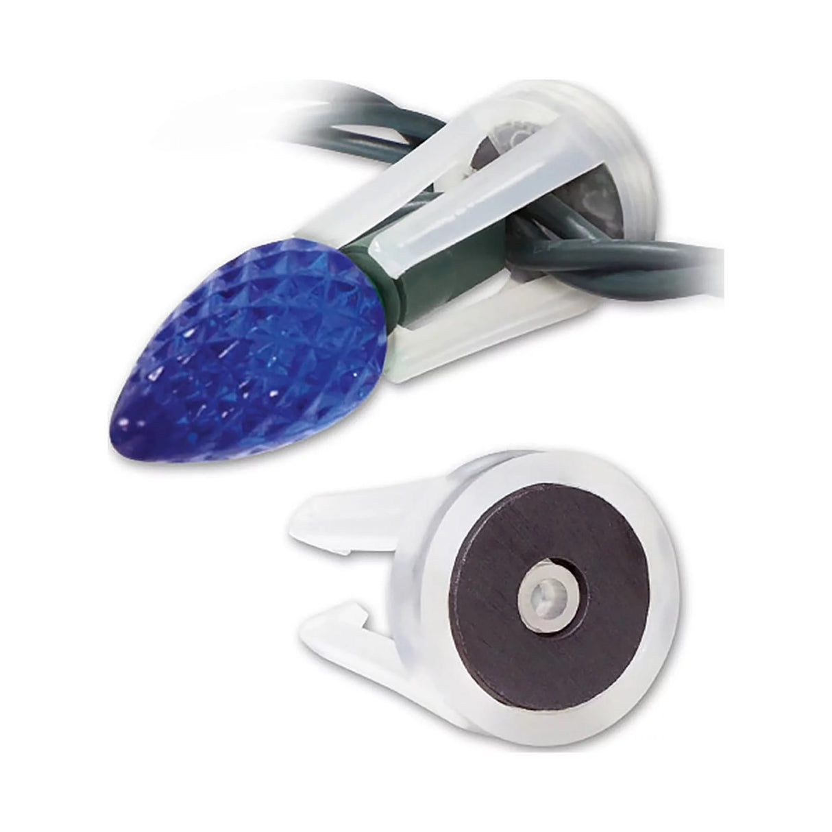 Set of 12 Magnetic Light Clips