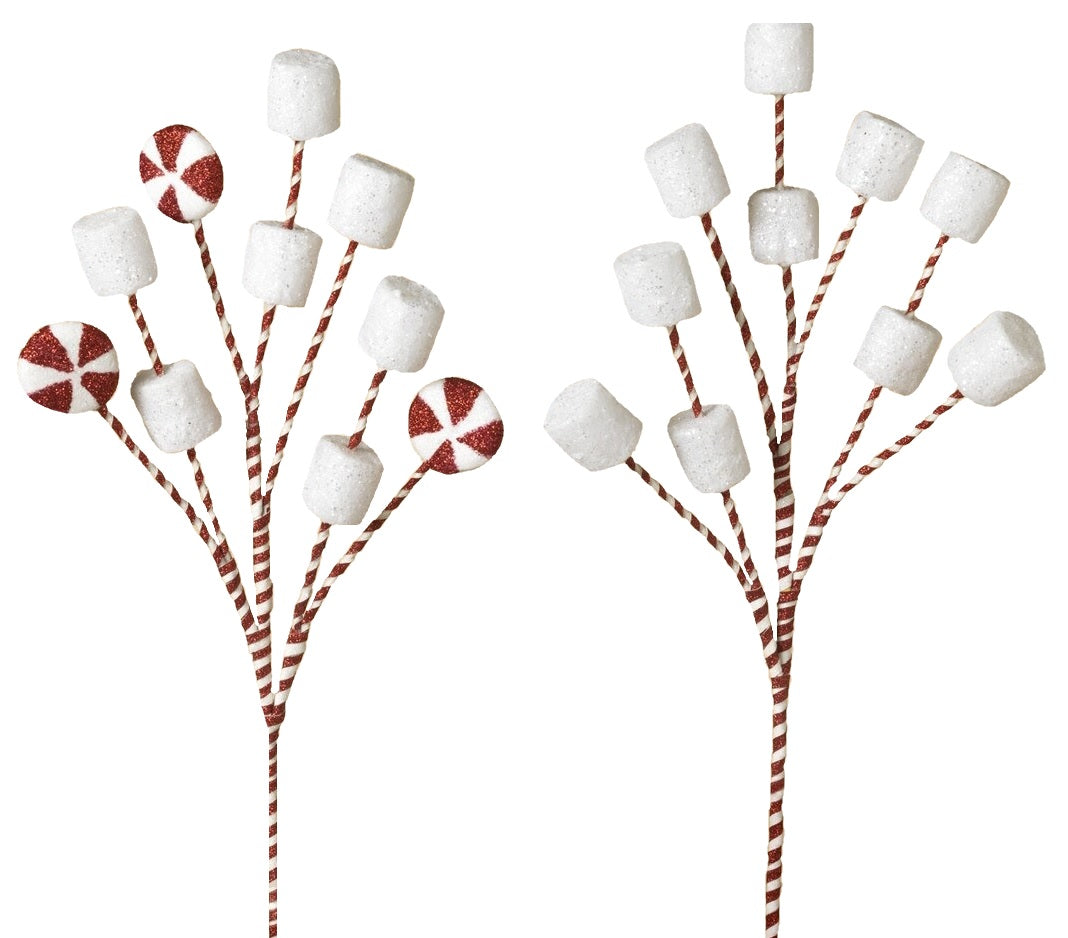 Decorative pick sprays. This image shows both options available.