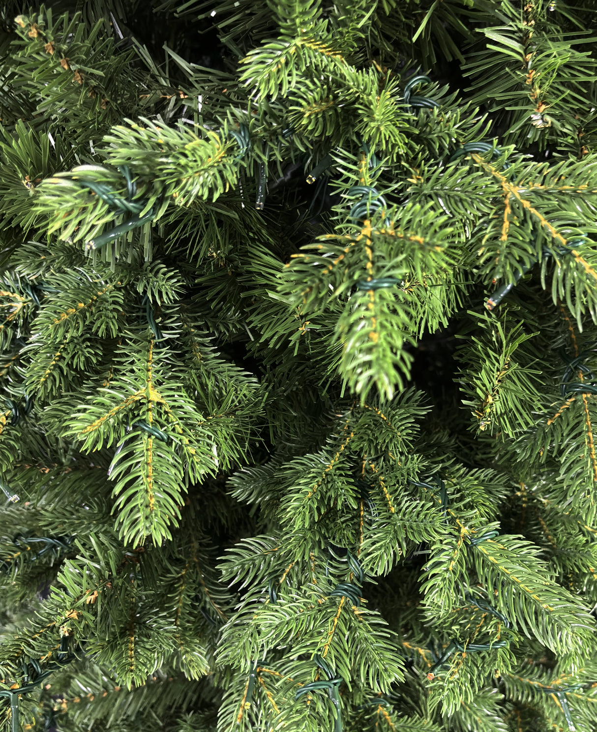 Artificial tree with Color-Changing Starry LED lights.