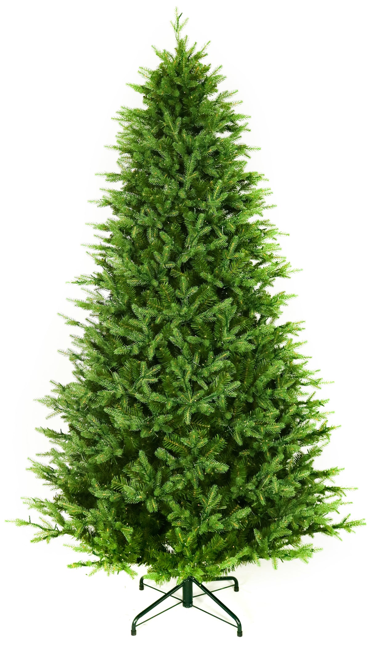 Artificial tree pre-lit with Color-Changing Starry LED lights.