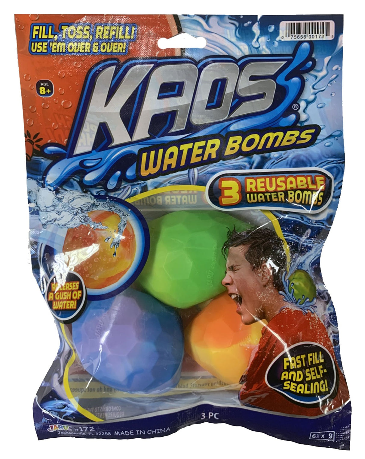 Reusable water balloons.