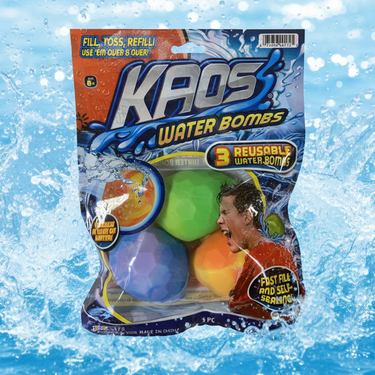 Reusable water balloons.