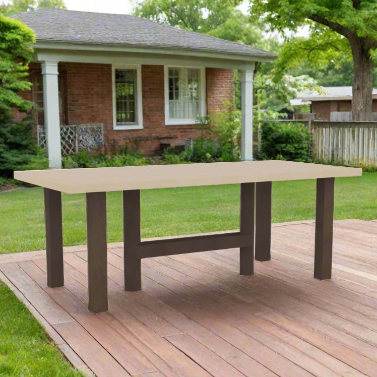 Beige & Chocolate Napa Resin Dining Collection