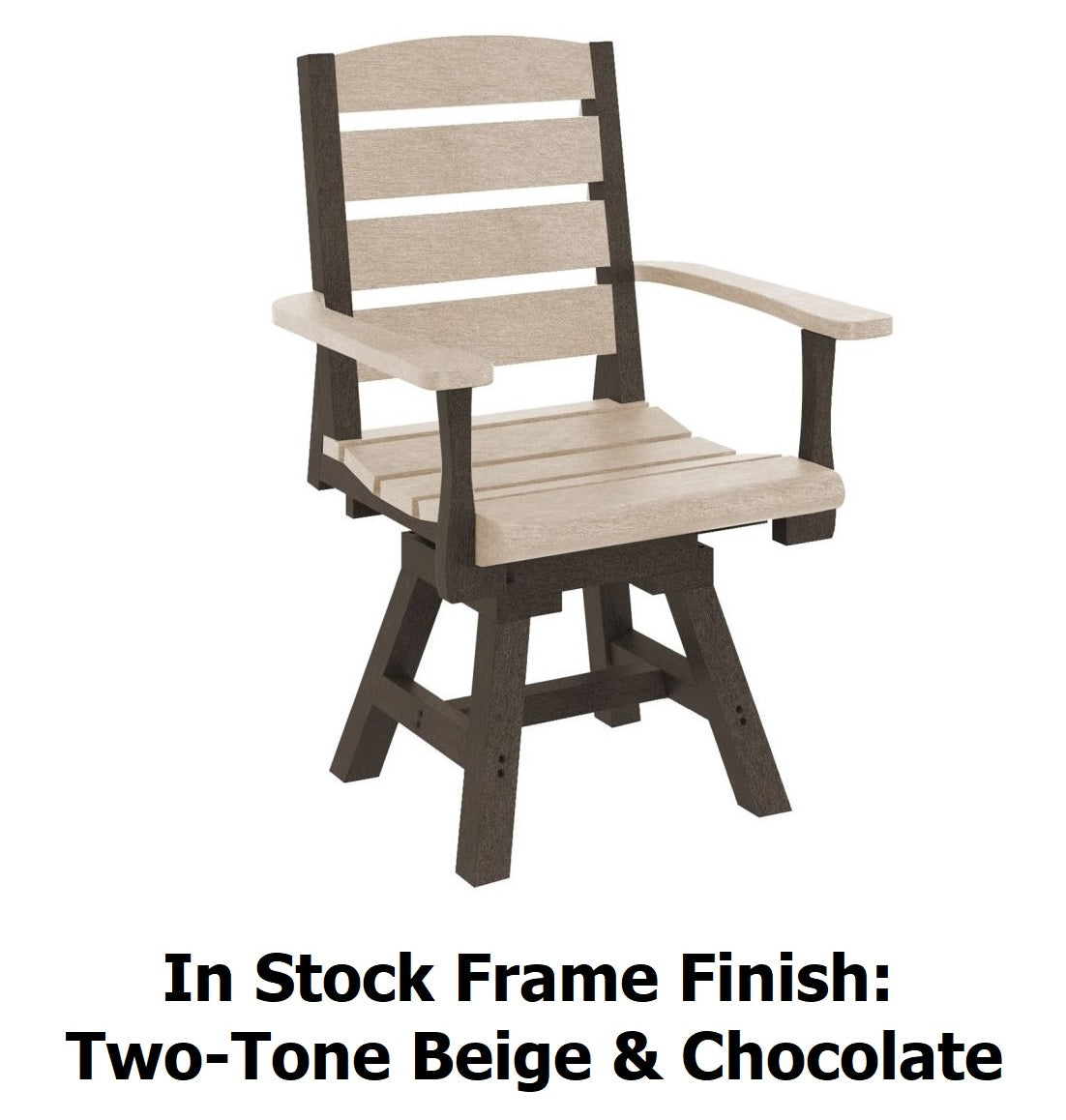 Beige & Chocolate Napa Resin Dining Collection