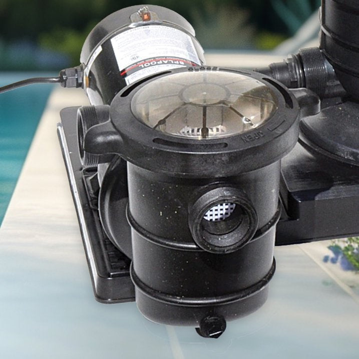Swimline HydroTools Dual Speed 1.5 HP Above Ground Pool Pump