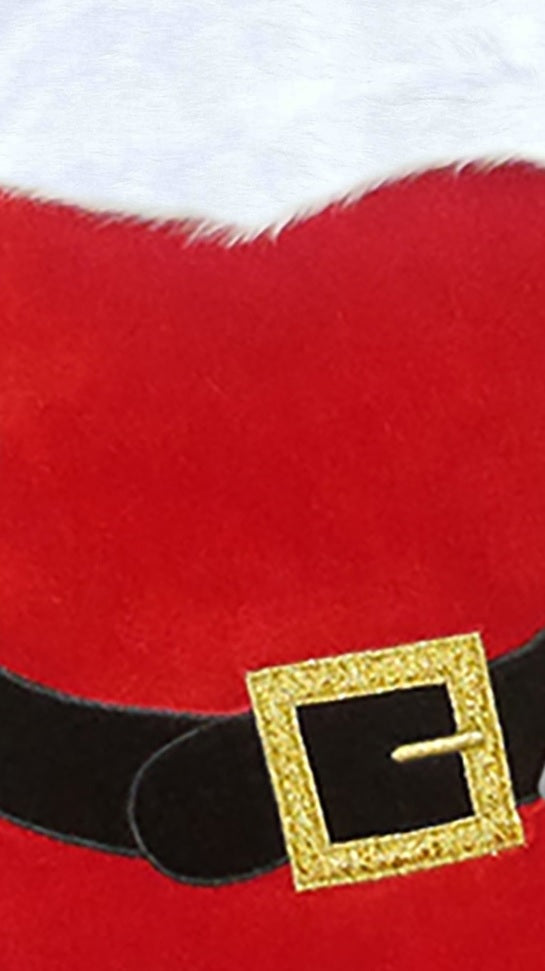 20.5" Red Santa Boot with Buckle Christmas Stocking