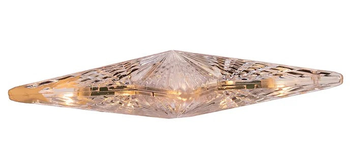 7" 5-Point Clear Lighted Star Tree Topper