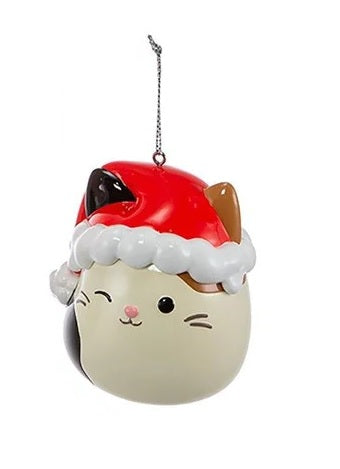 This ornament is Cam the calico cat.