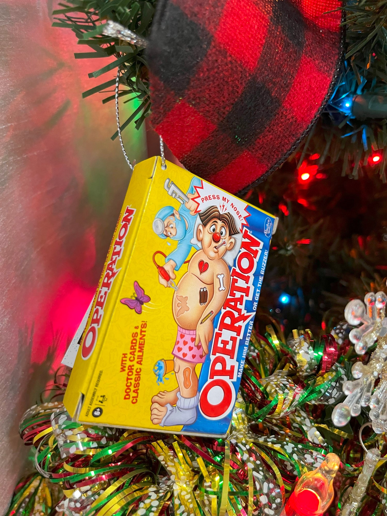 3.5" Hasbro Retro Board Game Ornament