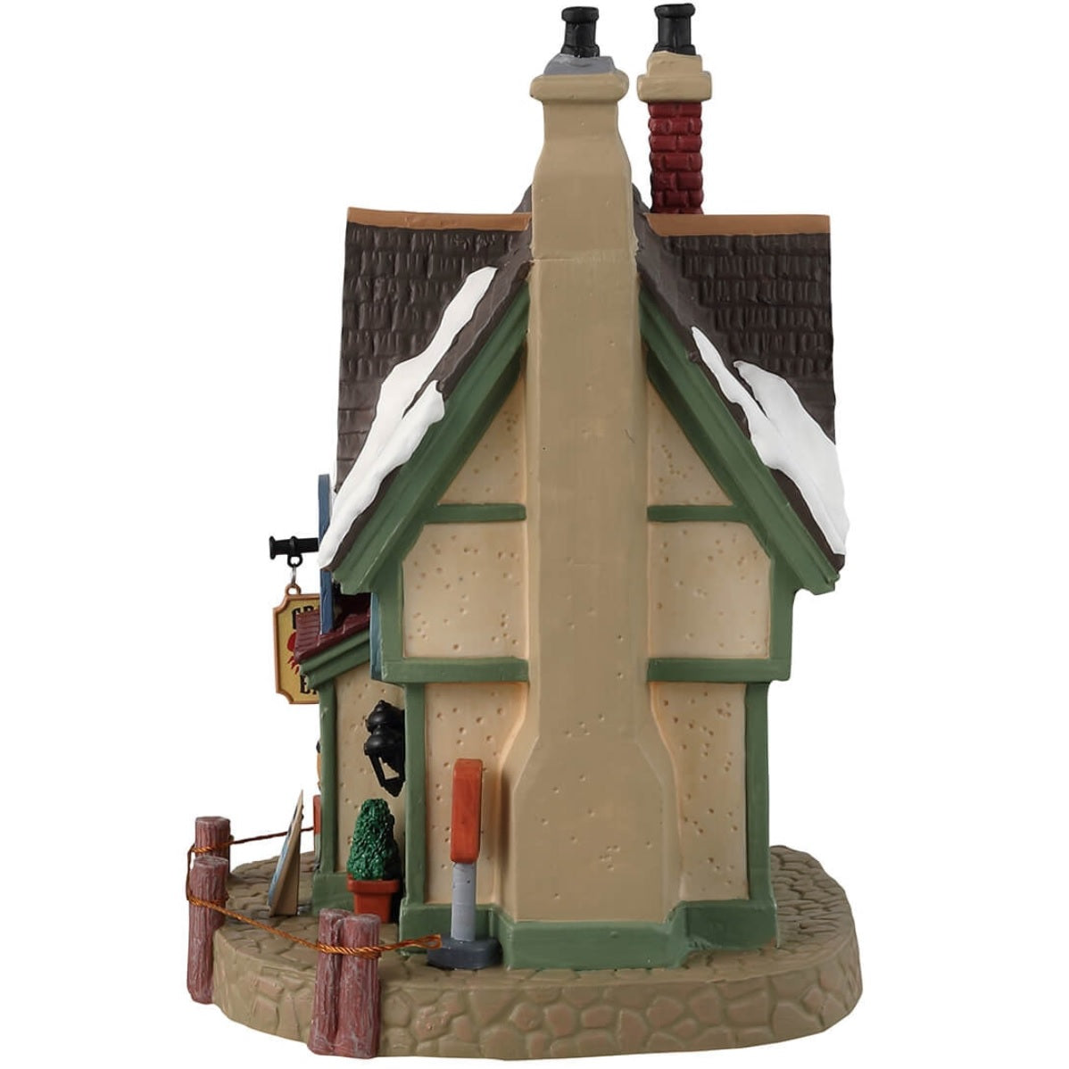 Lemax Plymouth Corners Lighted Building: Water Taxi Cafe #35046