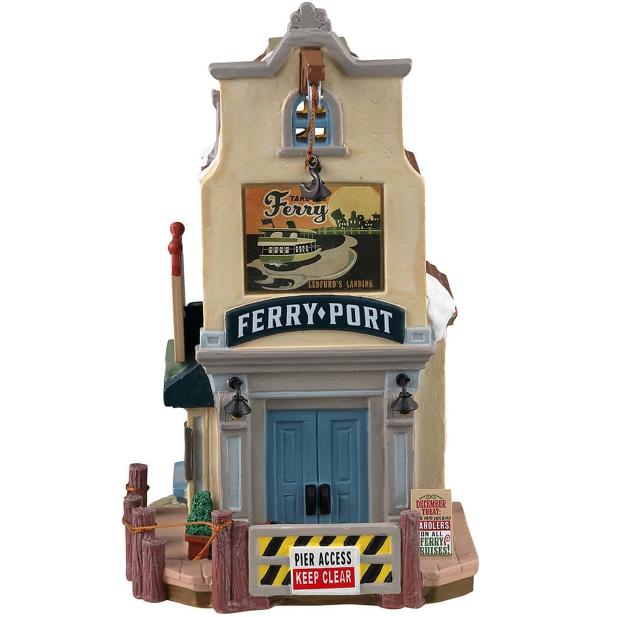 Lemax Plymouth Corners Lighted Building: Ledford's Landing #35052