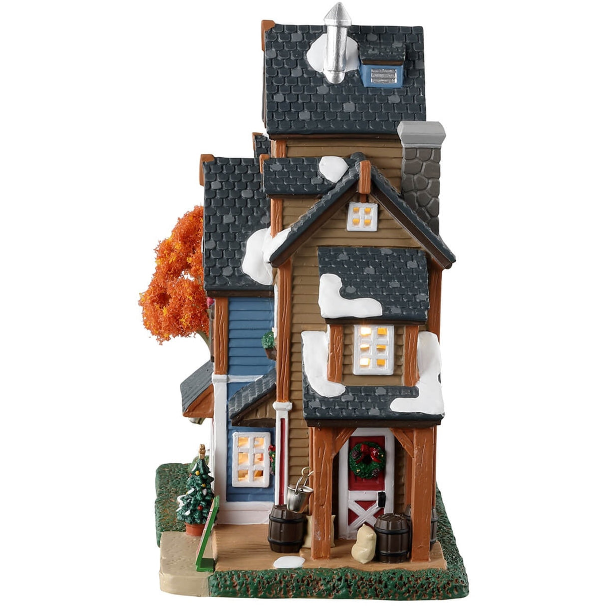 Lemax Harvest Crossing Lighted Building: The Merry Maple Leaf #35053
