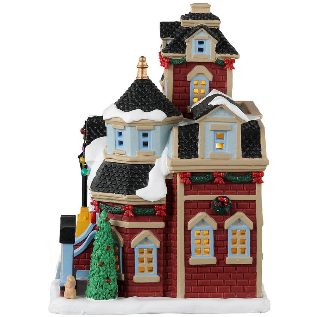 Lemax Caddington Village Lighted Building: Park Grove Town Hall #35045