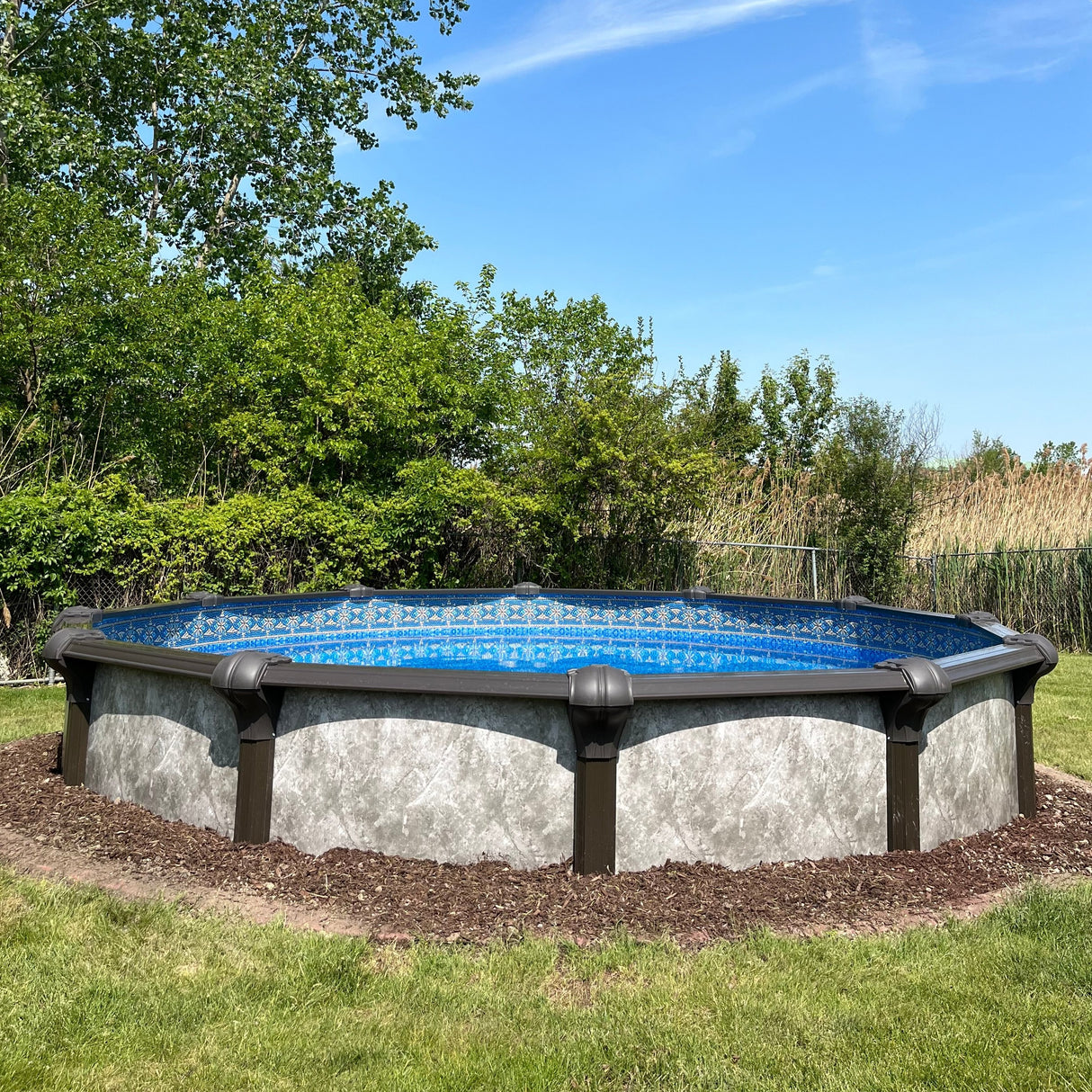 Everest Semi-Inground Swimming Pool