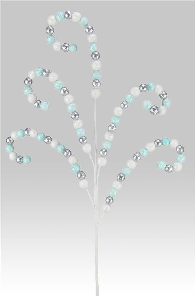 32" Wired Glitter Bead Spray