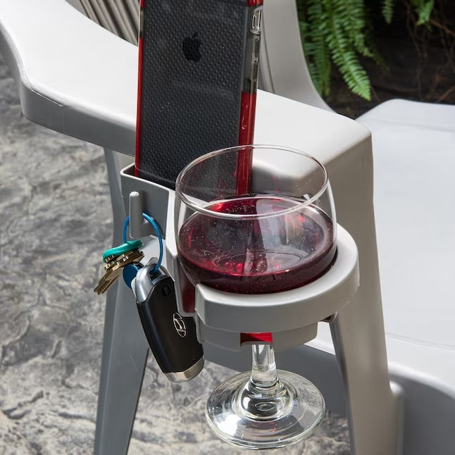 Big Easy® Gray High Back Resin Chair