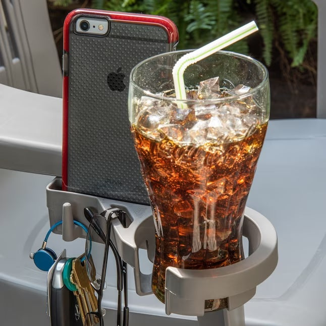 Big Easy® Gray High Back Resin Chair