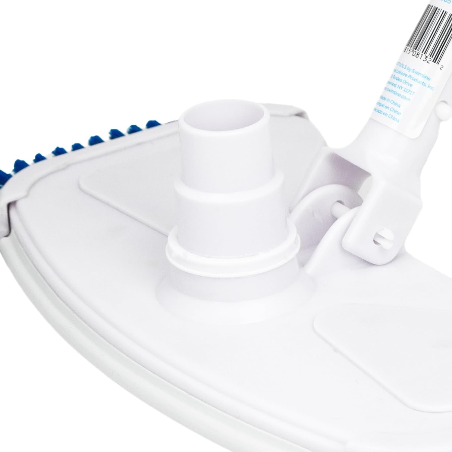 Up close view of the pole attachment area.