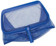Pool skimmer mesh bag. Handle and border is blue and the mesh bag is blue. Skimmer pole not included.