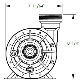 Hi-Flo II Side Discharge Above Ground Pool Pumps