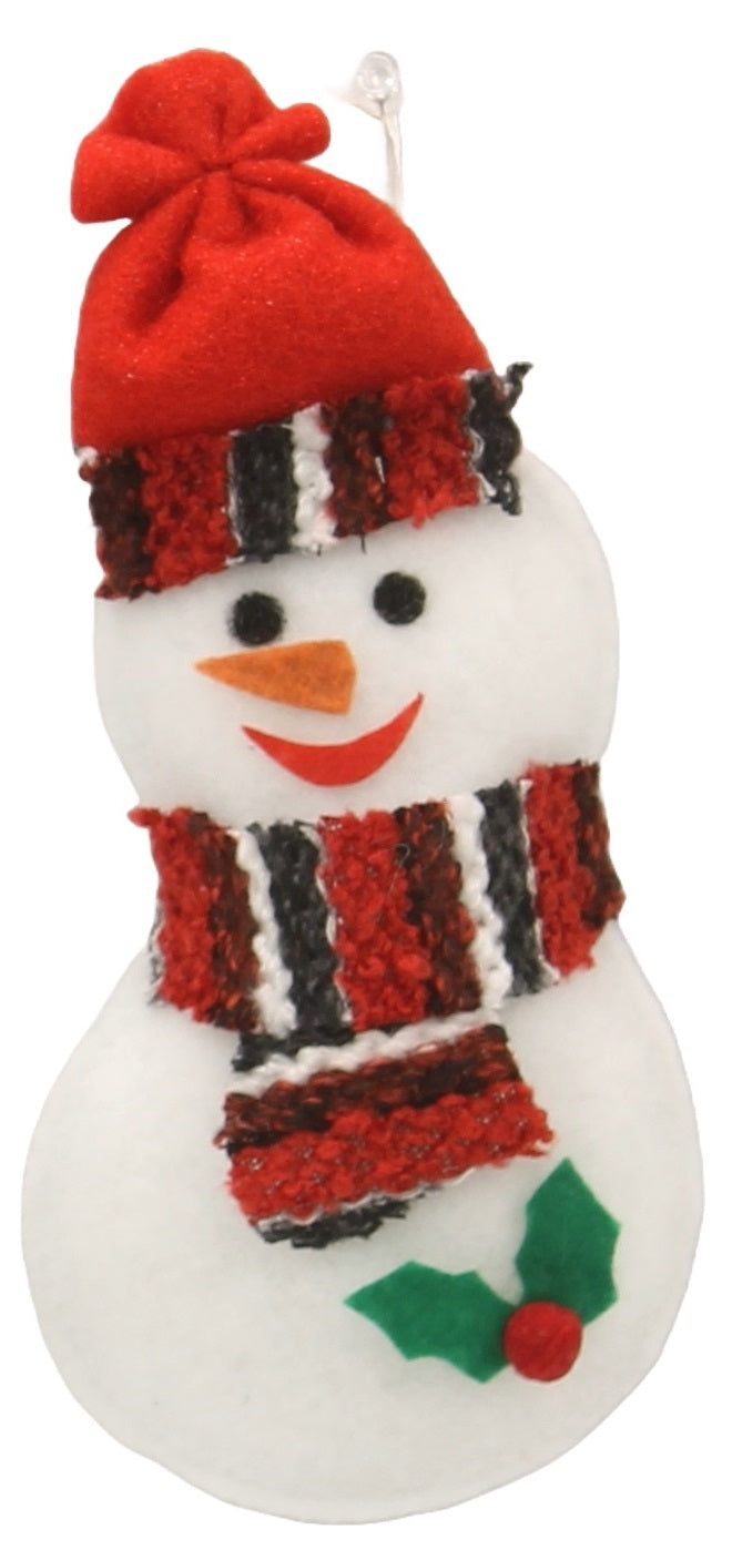 Felt Snowman Ornament