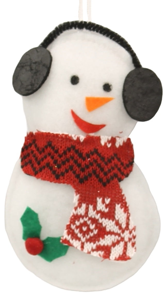 Felt Snowman Ornament