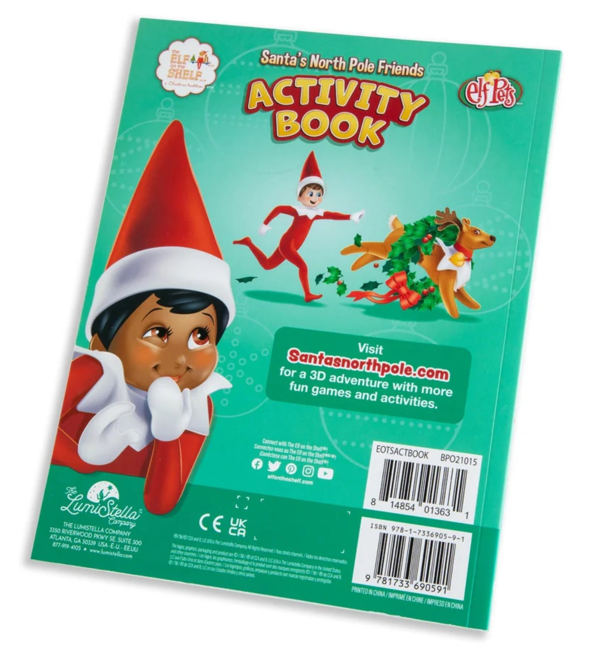 The Elf on the Shelf® Santa's North Pole Friends Activity Book