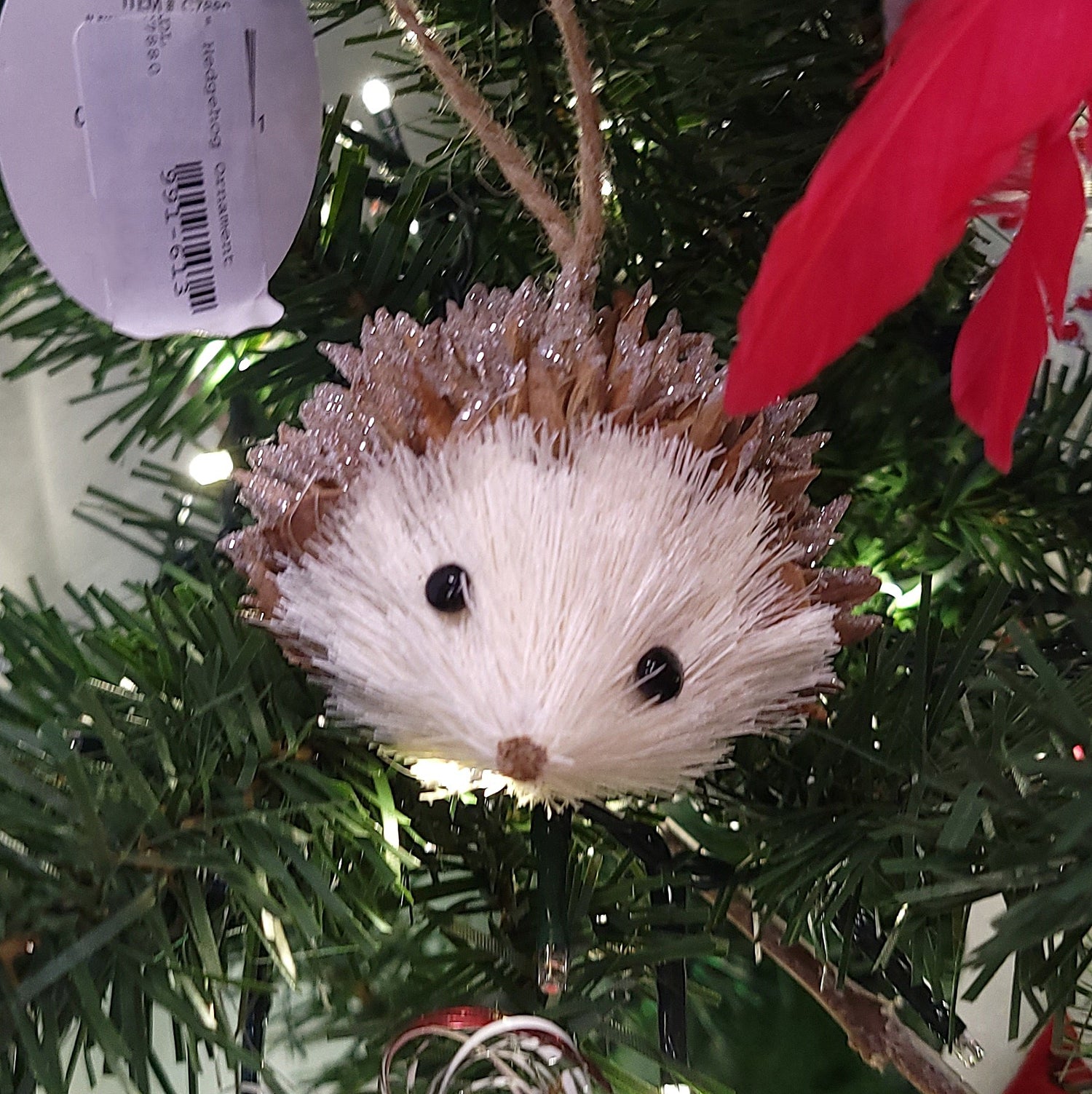 3" Hedgehog Ornament