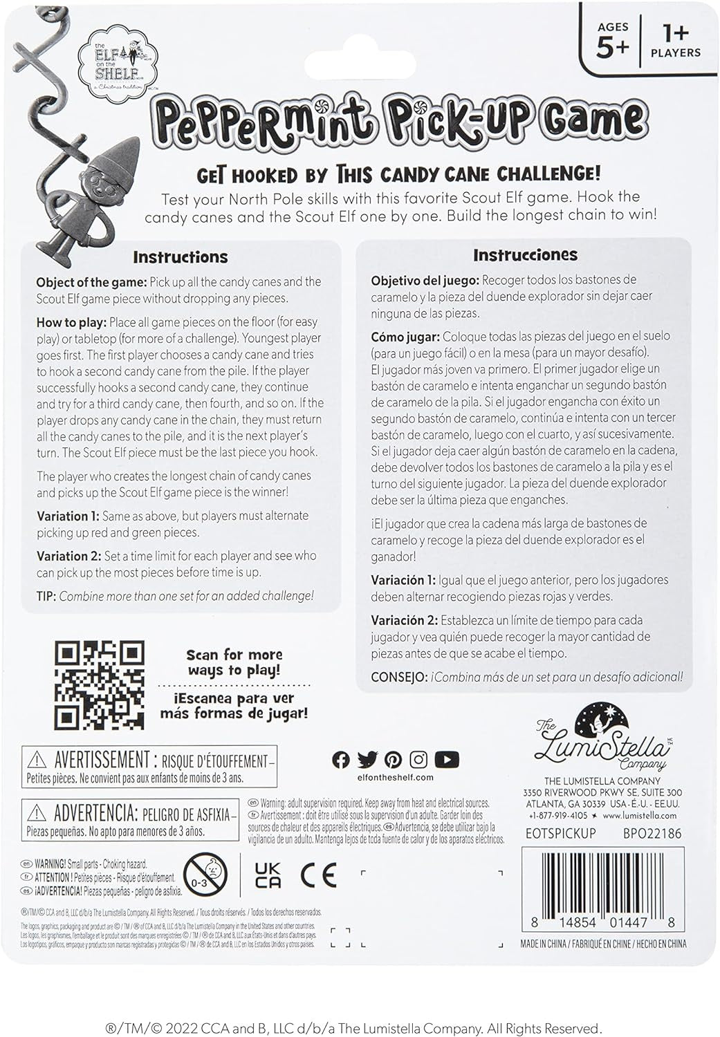 The Elf on the Shelf® Peppermint Pick-Up Game