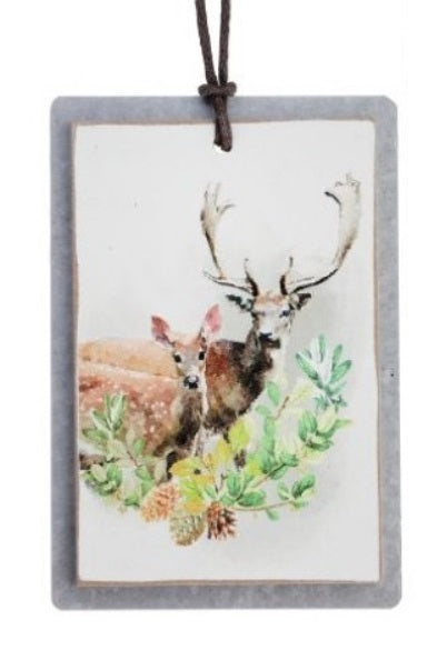 6" Deer Valley Ornament