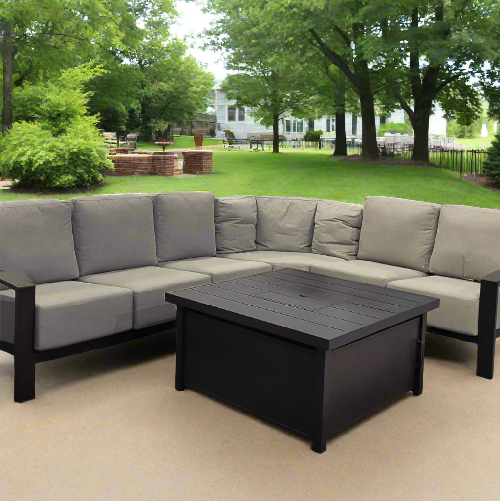 Cushioned Sahara Sectional Patio Sets