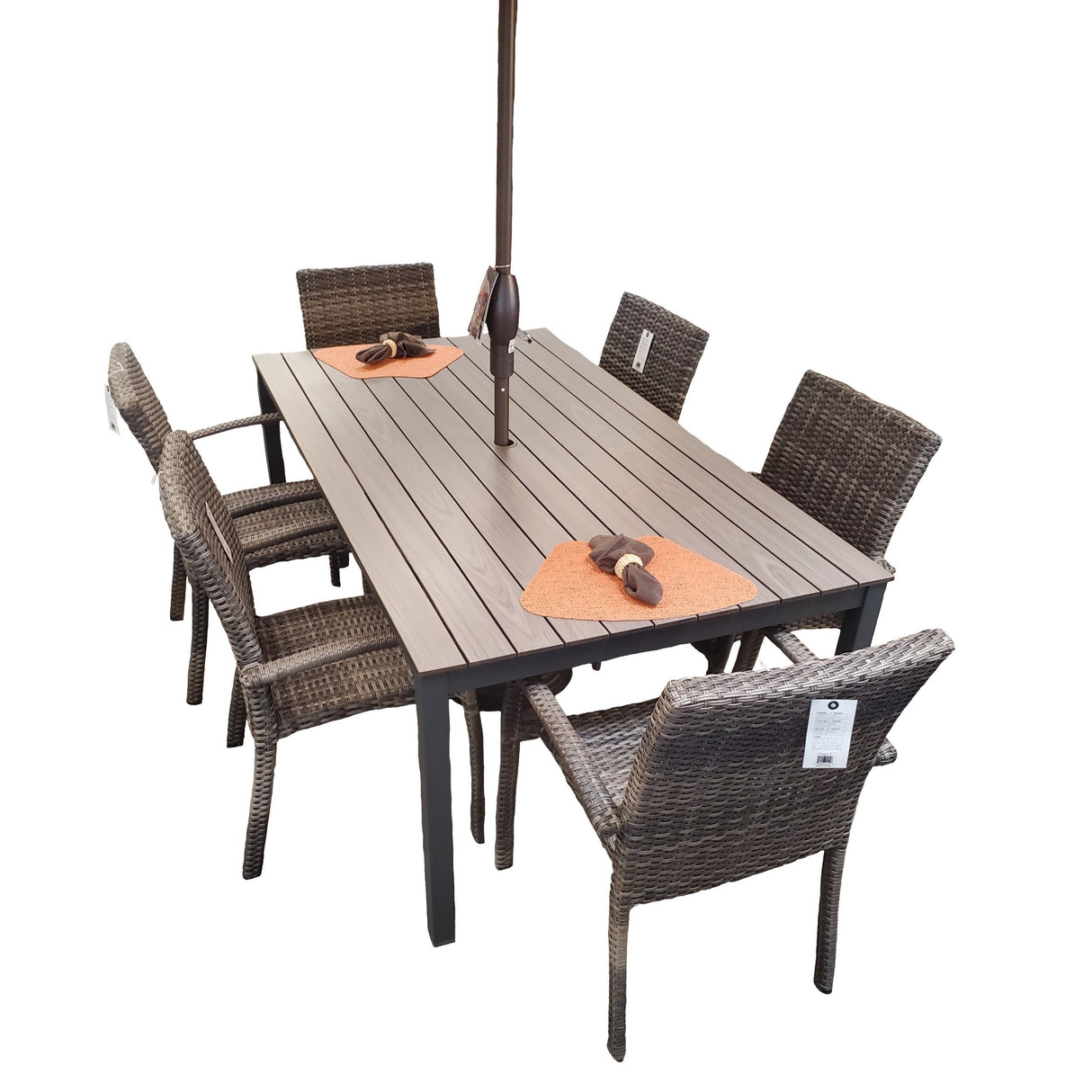 Barbados Wicker Patio Dining Sets