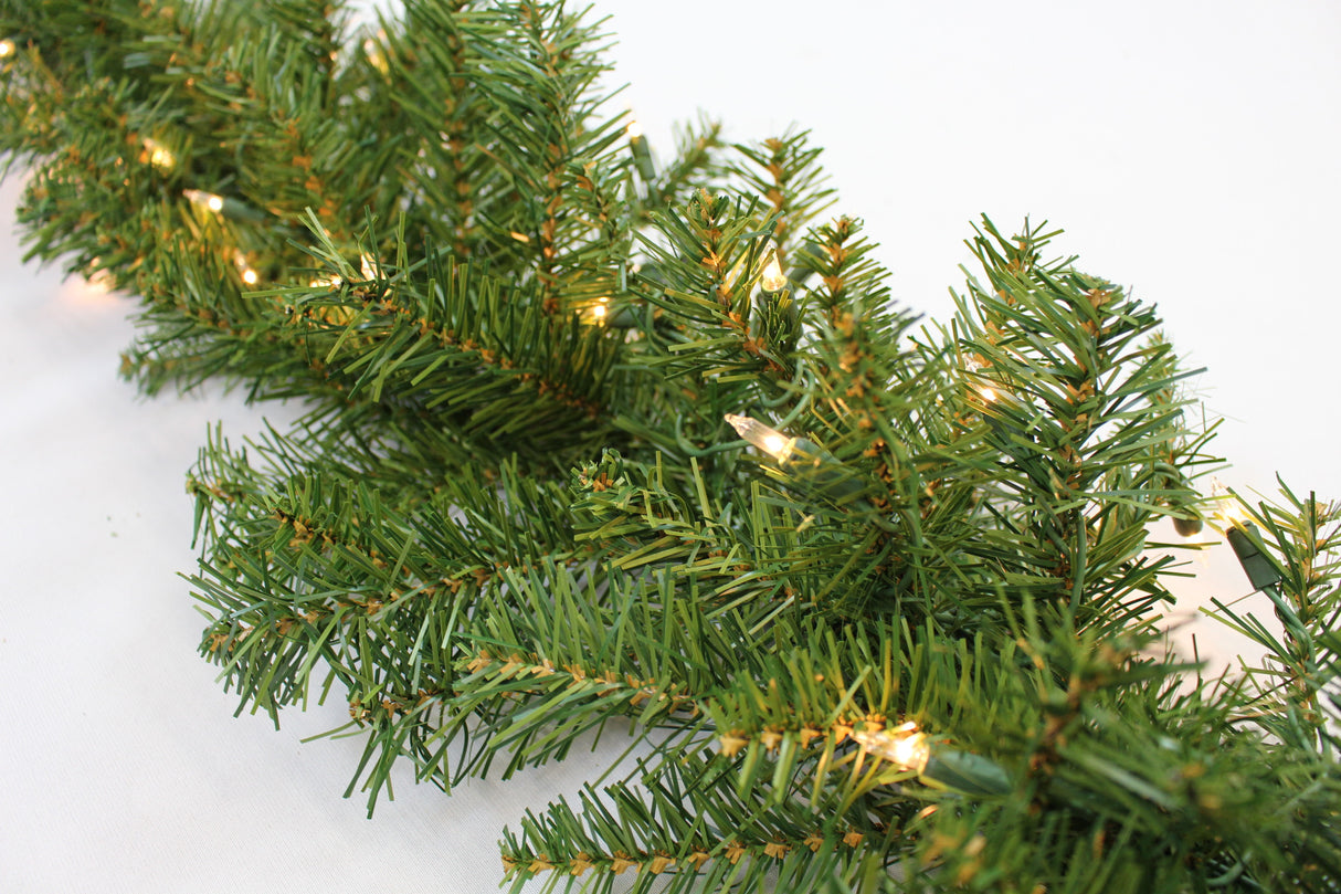 9' New Carrington Pre-Lit Artificial Garland