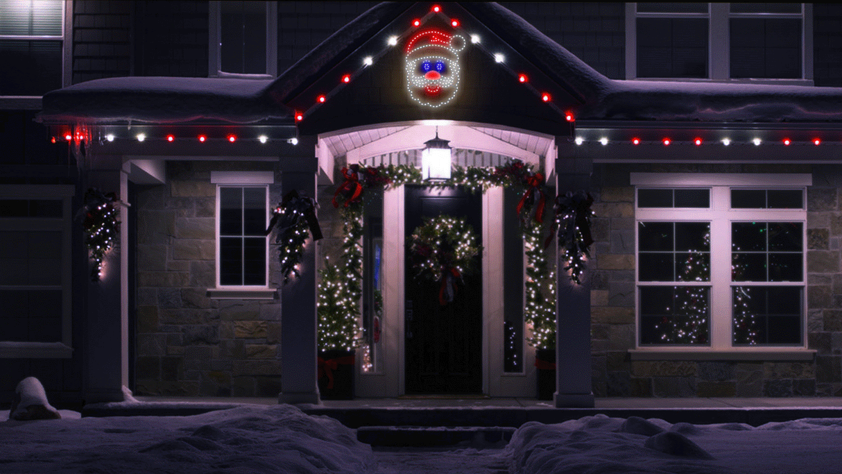 15.5" Singing Santa LED Decoration with Motion Sensor