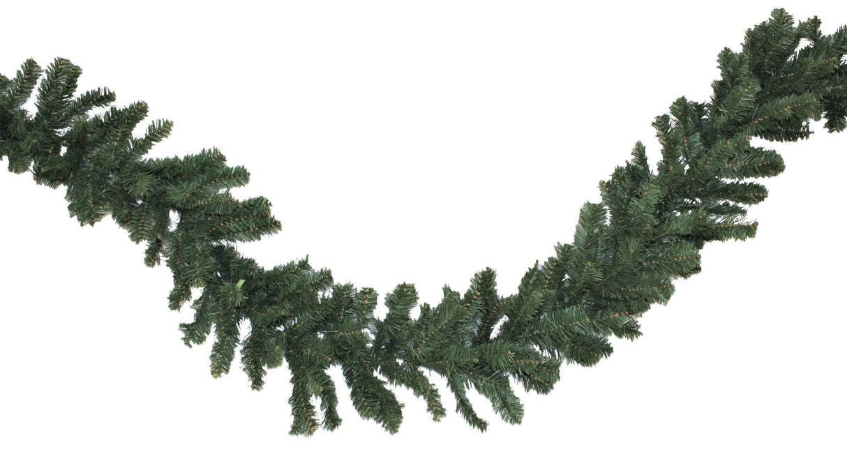 9' Non-Lit Tiffany Garland Decoration