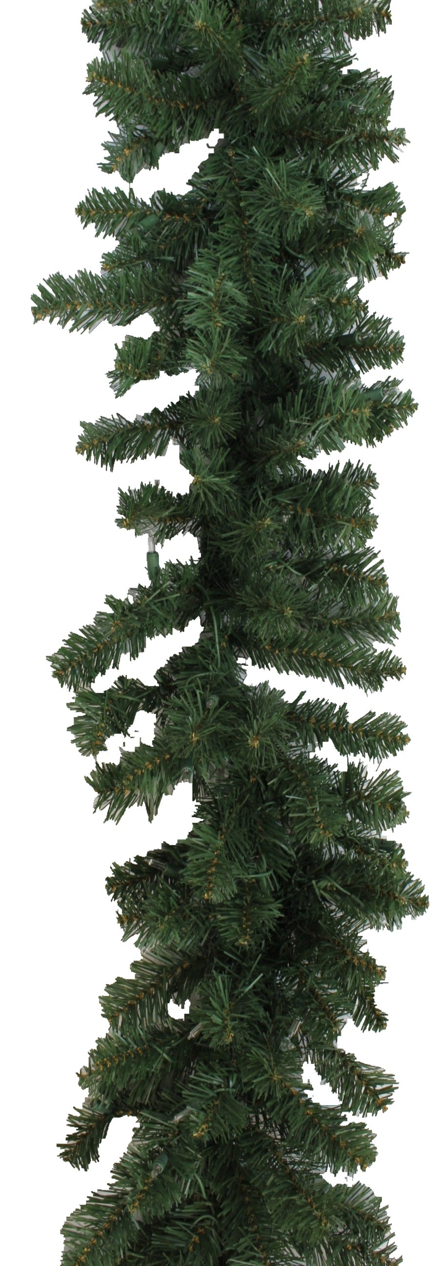 9' Pre-Lit Tiffany Christmas Garland