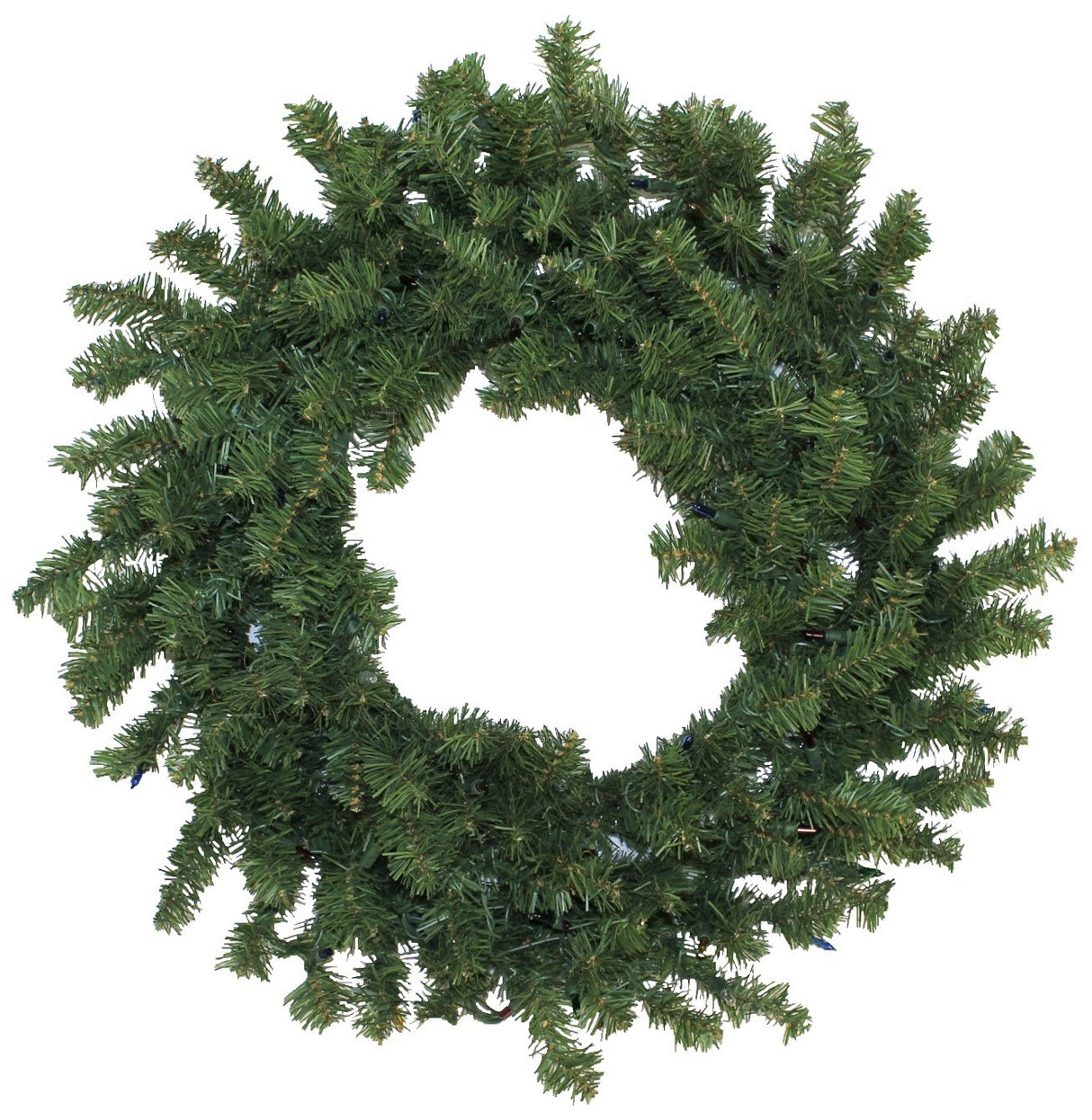 30" Canadian Pine Pre-Lit Artificial Christmas Wreath