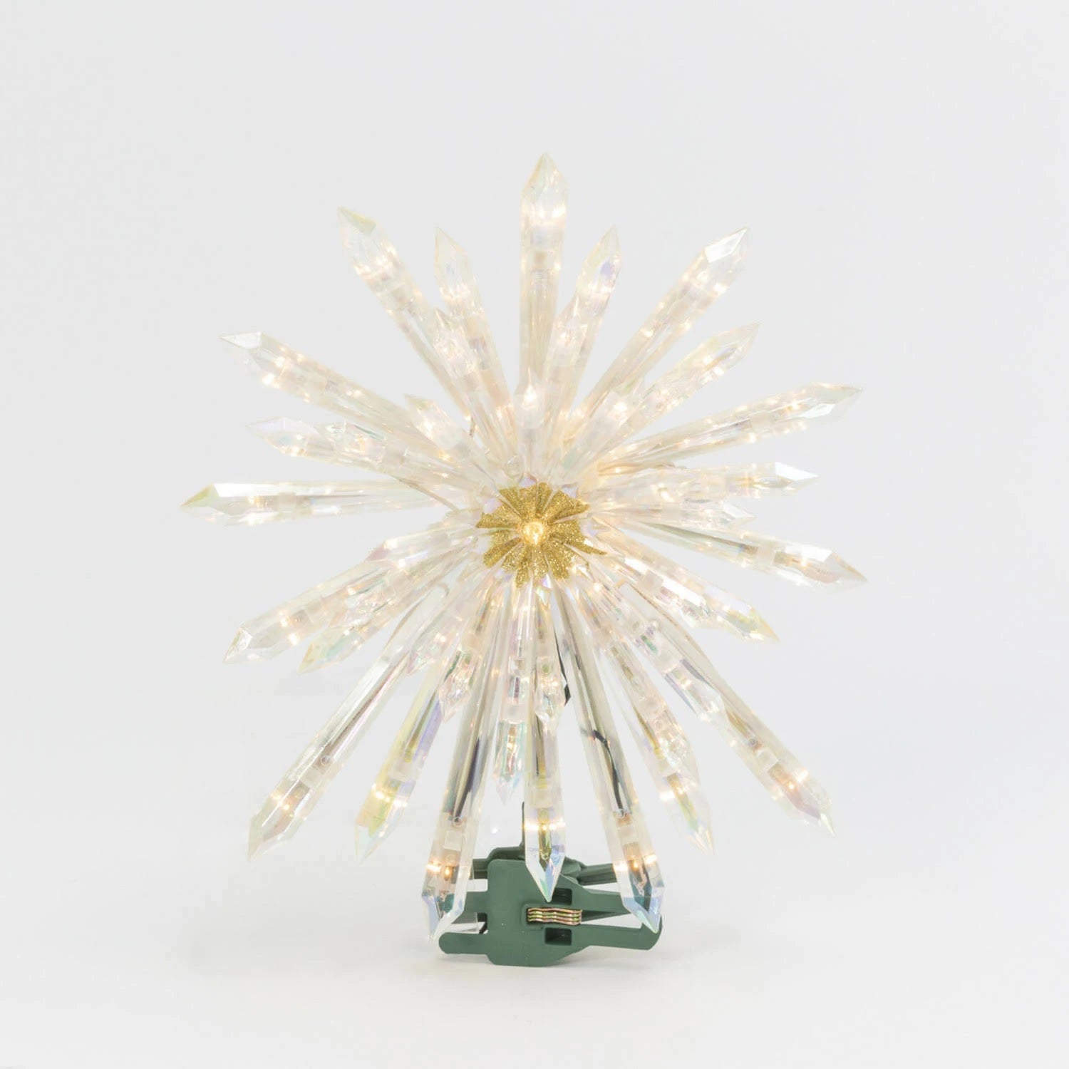 13.5" Warm White LED Starburst Christmas Tree Topper