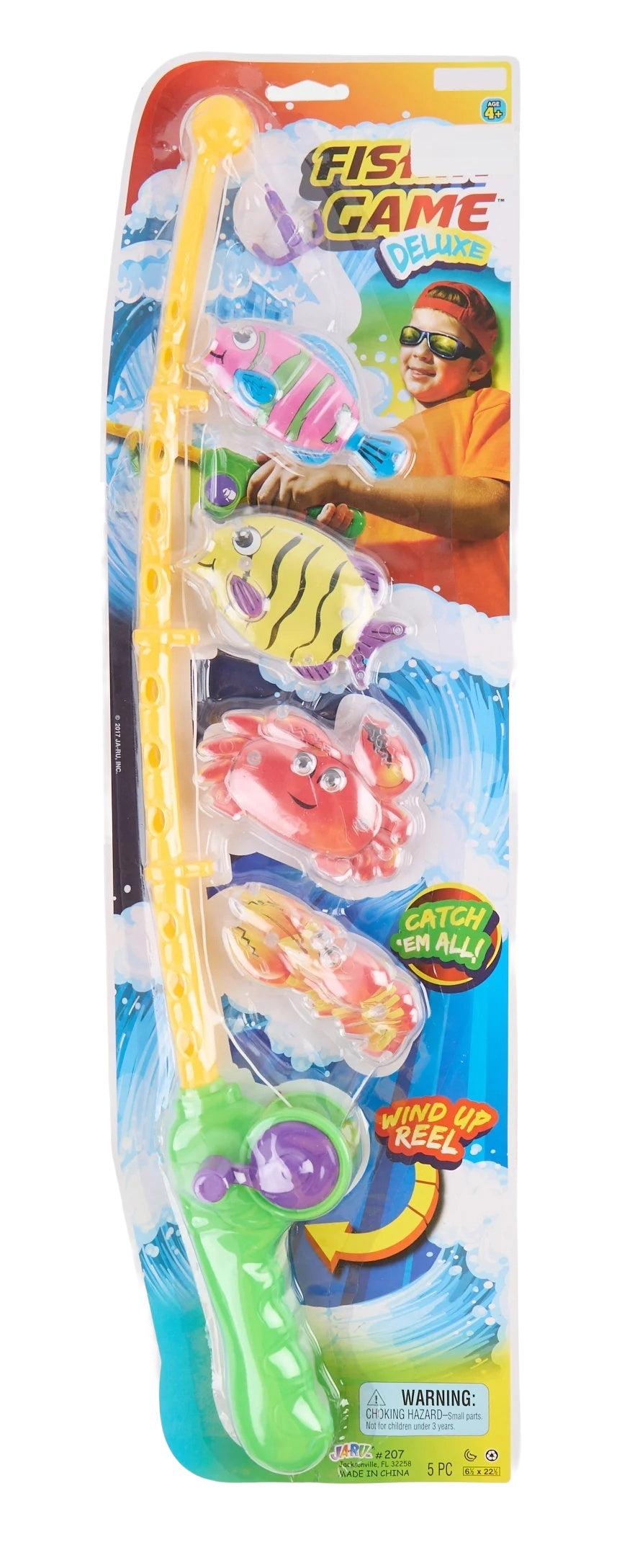 This image shows the packaging for this pool toy again.